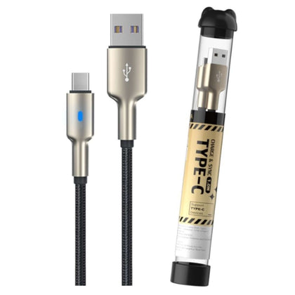 Cavo Dati Usb A - Type-C Con Espositore (Debfzauc215)