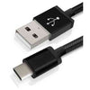 Cavo Dati E Ricarica Tc-170 Usb Type-C 3A Quick Nero