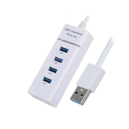 Hub 4 Porte Usb 3.0 (Q-303) Bianco