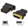 Adattatore Spina Dvi-D A Presa Hdmi Maschio 24+1 (Ec1371)