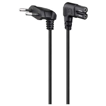 Cavo Alimentazione Euro Power Plug 2 Poli M 90Gr.-C7F 90Gr. (Ec1917) 1.8Mt