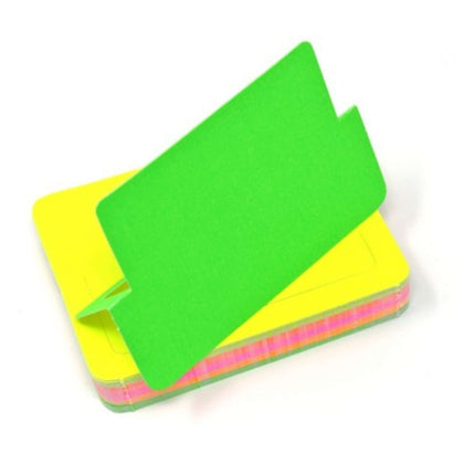 Cartellini Segnaprezzi 50Pz 6X9 Sagomati Piccolo (Sp120) Assortiti