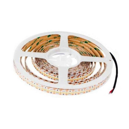 Striscia Led Vt-2110 150Lm/W 24V Strip 5Mt 21W/M Bianco Freddo 6400K Ip20 (2604)