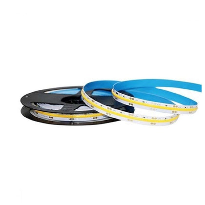 Striscia Led Vt-421 1000Lm/Mt 24V Cob Strip 5Mt 10W/Mt Bianco Freddo 6000K (2669)