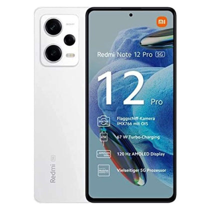 Smartphone Redmi Note 12 Pro 5G 128Gb Polar White Eu