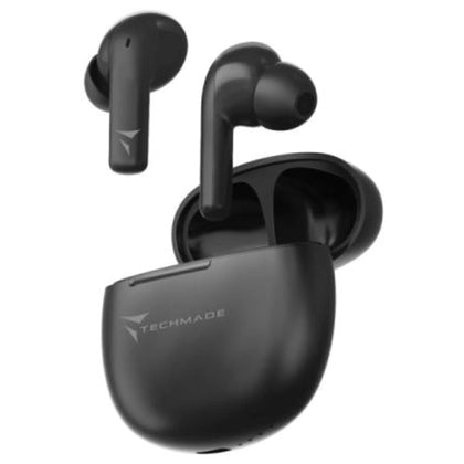 Auricolari Bluetooth Earbuds Con Box Di Ricarica Nero (Tm-K201E-Bk)