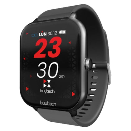 Smartwatch Buytech By-Alfa-Bk Cassa Nera Cinturino Silicone