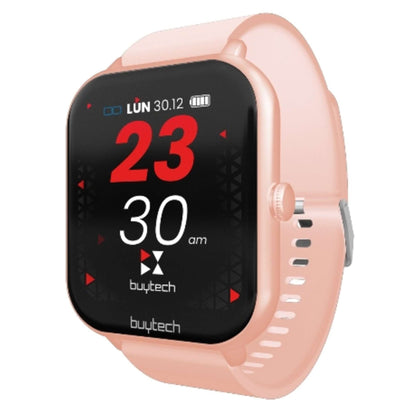 Smartwatch Buytech By-Alfa-Pk Cassa Rosa Cinturino Silicone