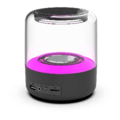 Cassa Mini Speaker Altoparlante Portatile Bluetooth Akbt250 5W Con Luci Led