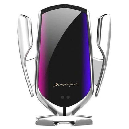 Caricatore Da Auto Wireless Smart Sensor R1 10W Silver