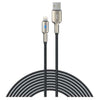 Cavo Adattatore Ec417 Da Usb-A A Lightning 1,5M Intrecciato Nero-Argento