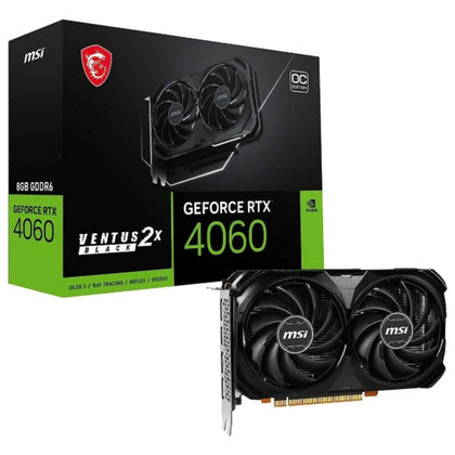 Scheda Video Geforce Rtx 4060 Ventus 2X Black Oc 8 Gb (V516-004R)