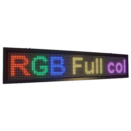 Tabella Cartello Led Programmabile Rgb Colore Full Zone 100X20 (X100Rgb)