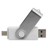 Pen Drive 8Gb Bianca Bulk Type-A/Type-C - Ideale Per Serigrafia - Usb-A/C