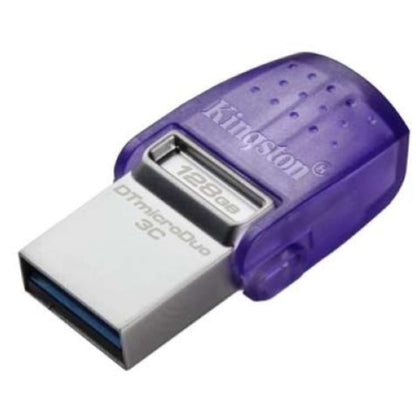 Pen Drive Kingston Dual Usb-A Usb-C Dtmicroduo 3C 128Gb Dtduo3Cg3/128Gb