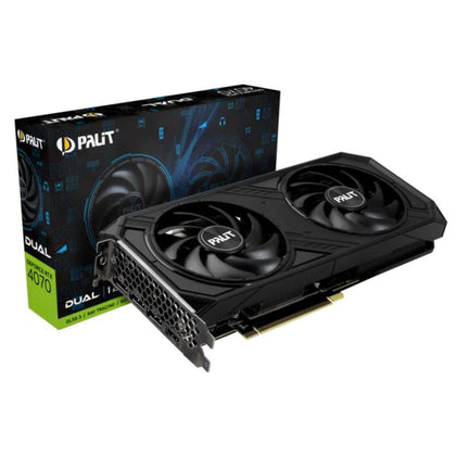 Scheda Video Geforce Rtx 4070 Dual 12Gb (Ned4070019K9-1047D)