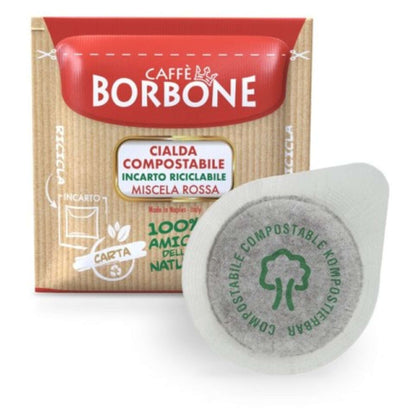 Cialda Monodose Di Caffe' Miscela Rossa - 100Pz
