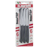 Set 6 Coltelli Tavola 13Tp Nero Marietti