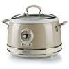 Ariete 2904 Rice Cooker - Cuociriso Elettrico con bowl in ceramica - Sushi fatto in casa - Multicooker - Linea Vintage - 3,5 L - 650 W - Beige