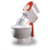 Ariete 1565 Mixy Professional - Sbattitore elettrico con ciotola rotante - 5 velocità - 2 set di fruste in Acciaio Inox - 2,4 L - 300 Watt - Arancione