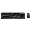 Philips Serie 2000 SPT6207BL/34 tastiera Mouse incluso Universale USB QWERTY Inglese Nero