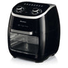 Ariete 4619 Airy Fryer Oven - Friggitrice ad Aria e Forno Elettrico con Girarrosto - Cestello Rotante - Essiccatore - 2000 Watt - 11 Litri - Nero