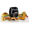 Ariete 4619 Airy Fryer Oven - Friggitrice ad Aria e Forno Elettrico con Girarrosto - Cestello Rotante - Essiccatore - 2000 Watt - 11 Litri - Nero