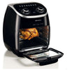 Ariete 4619 Airy Fryer Oven - Friggitrice ad Aria e Forno Elettrico con Girarrosto - Cestello Rotante - Essiccatore - 2000 Watt - 11 Litri - Nero