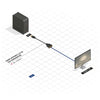 Lindy 41004 cavo e adattatore video 0,15 m DisplayPort DVI-D Nero