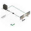 Lindy 41004 cavo e adattatore video 0,15 m DisplayPort DVI-D Nero