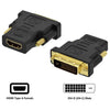 Ewent EC1371 adattatore per inversione del genere dei cavi DVI-D 24+1 HDMI Nero