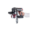 Ariete 2757 22v Lithium - Scopa Elettrica Senza Fili - 3 livelli di Filtrazione - Batteria Li-Ion 2200 mAH - Kit accessori incluso - Rosso