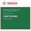 Bosch 2 607 019 503 punta per trapano 25 pz