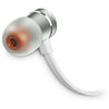 JBL T290 Auricolare Cablato In-ear Musica e Chiamate Argento