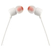 JBL Tune 110 Auricolare Cablato In-ear MUSICA Bianco