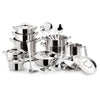 Lagostina 7116001380 set di pentole 24 pz