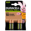 Duracell StayCharged AAA (4pcs) Batteria ricaricabile Mini Stilo AAA Nichel-Metallo Idruro (NiMH)