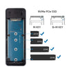 Vultech Box Esterno per SSD PCIe M.2 NVMe Type-C