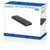 Ewent EW7023 contenitore di unità di archiviazione Box esterno SSD Nero M.2
