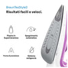 Braun TexStyle 3 SI 3030 Ferro da stiro a secco e a vapore Piastra in ceramica Ultra Glide 2300 W Rosa
