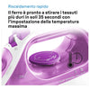 Braun TexStyle 3 SI 3030 Ferro da stiro a secco e a vapore Piastra in ceramica Ultra Glide 2300 W Rosa