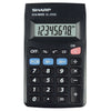 Sharp EL-233S calcolatrice Tasca Calcolatrice di base Nero