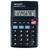 Sharp EL-233S calcolatrice Tasca Calcolatrice di base Nero