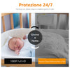 Imou Cue 2 Telecamera 2MP da interno con supporto magnetico - Baby Monitor e Rilevamento pianto o suono anomali