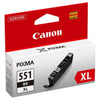 Canon CLI-551XL BK w/sec cartuccia d'inchiostro 1 pz Originale Resa elevata (XL) Nero per foto