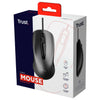 Trust Carve mouse Ufficio Ambidestro USB tipo A Ottico 1200 DPI