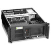 Techly Chassis Industriale per Computer Montaggio a Rack 4U Profondità 499mm (I-CASE MP-P4HX-BLK2)