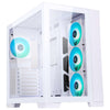 Case Gaming Dark Cave White Edition Itgcadcagw - No Alimentatore - Bianco