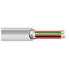 Vultech Security Cavo Allarme schermato a 6 conduttori 2×0.50 + 4×0.25 100MT