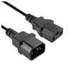 Vultech Cavo prolunga alimentazione IEC13 Femmina to IEC14 Maschio